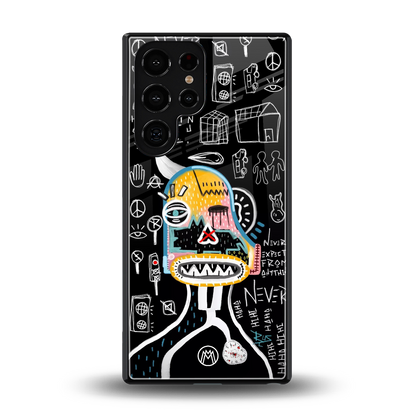 no expectations back phone cover | glass case for samsung galaxy s25 ultra