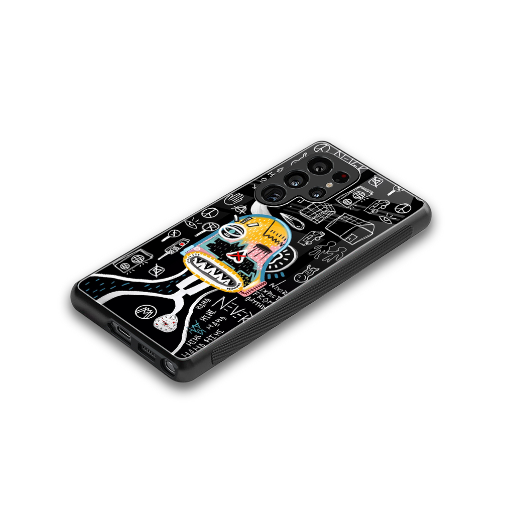 no expectations back phone cover | glass case for samsung galaxy s25 ultra