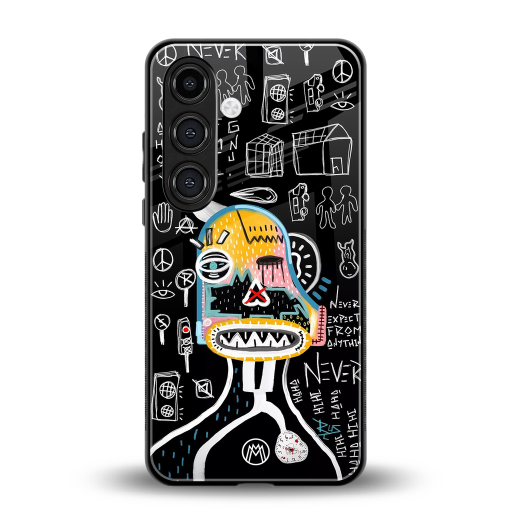 no expectations back phone cover | glass case for samsung galaxy s24 plus