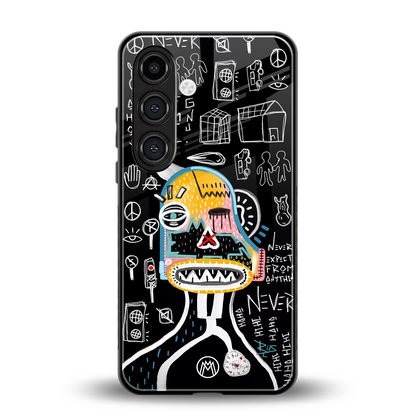 no expectations back phone cover | glass case for samsung galaxy s25