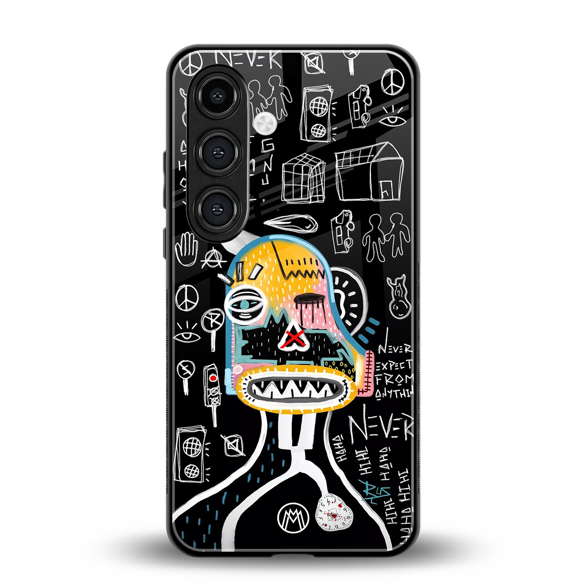 no expectations back phone cover | glass case for samsung galaxy s23 plus