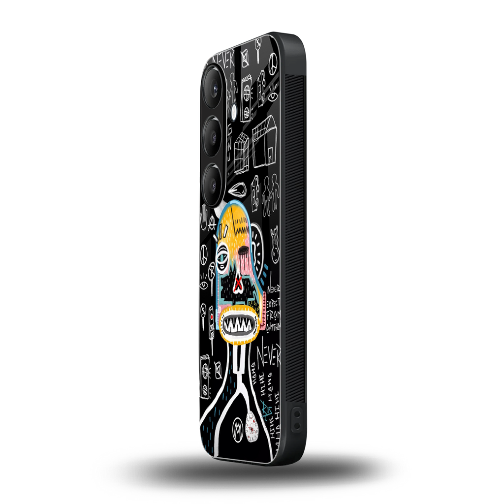 no expectations back phone cover | glass case for samsung galaxy s24 plus