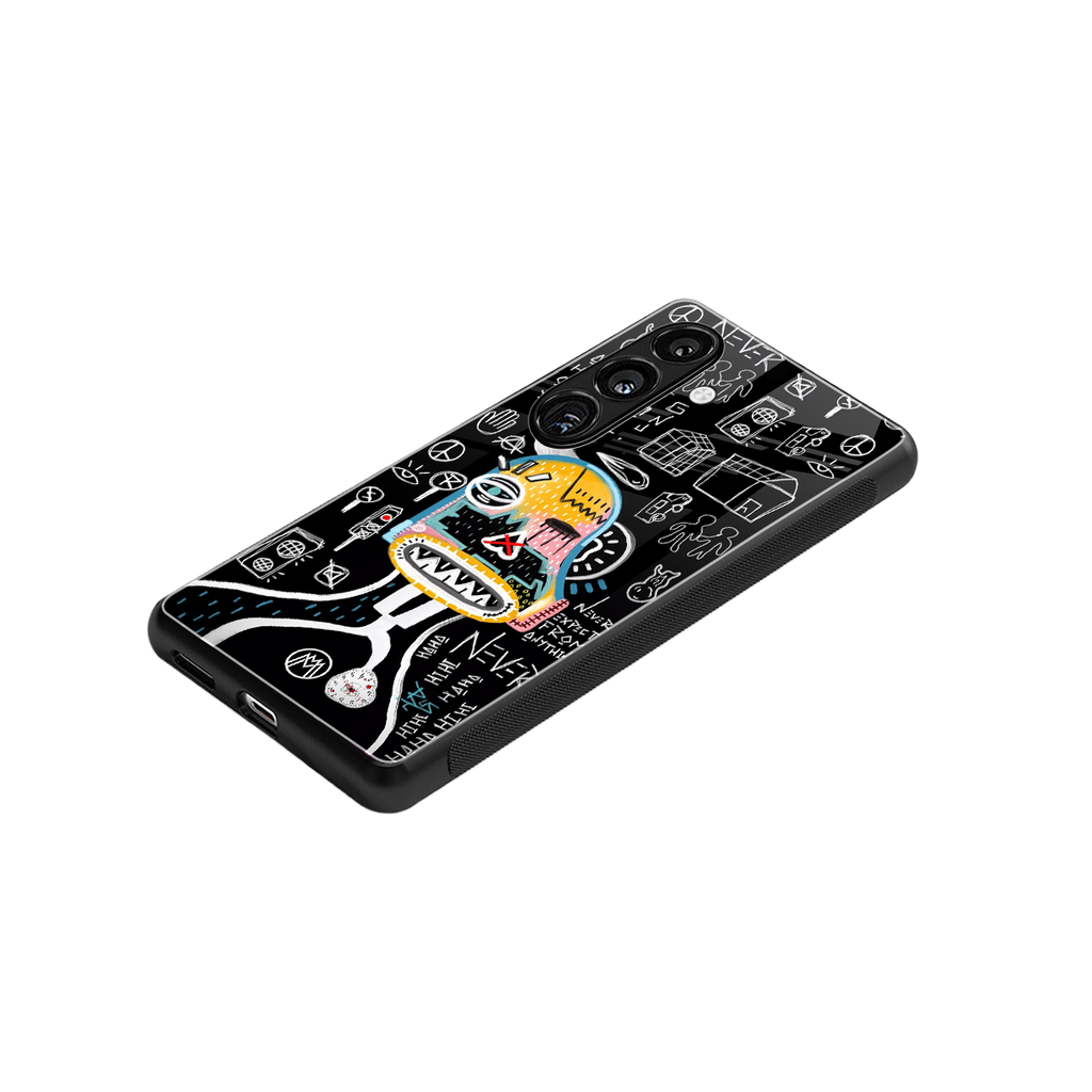 no expectations back phone cover | glass case for samsung galaxy s25