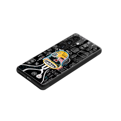 no expectations back phone cover | glass case for samsung galaxy s25