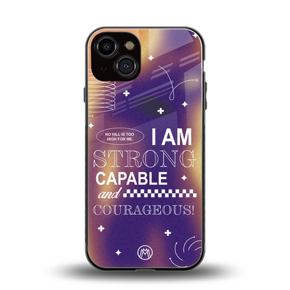 no limits back phone cover | glass case for iphone 13