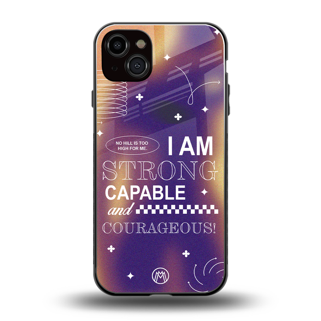 no limits back phone cover | glass case for iphone 14 plus