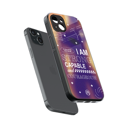 no limits back phone cover | glass case for iphone 15 plus