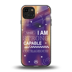 no limits back phone cover | glass case for iphone 15