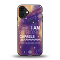 no limits back phone cover | glass case for iphone 16 plus
