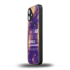 no limits back phone cover | glass case for iphone 16 plus