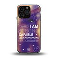 no limits back phone cover | glass case for iphone 16 pro