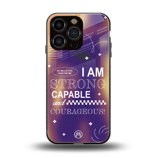 no limits back phone cover | glass case for iphone 16 pro