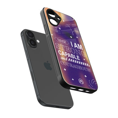 no limits back phone cover | glass case for iphone 16
