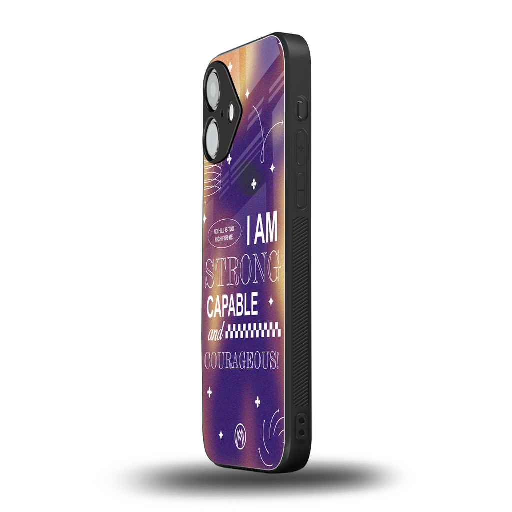 no limits back phone cover | glass case for iphone 16