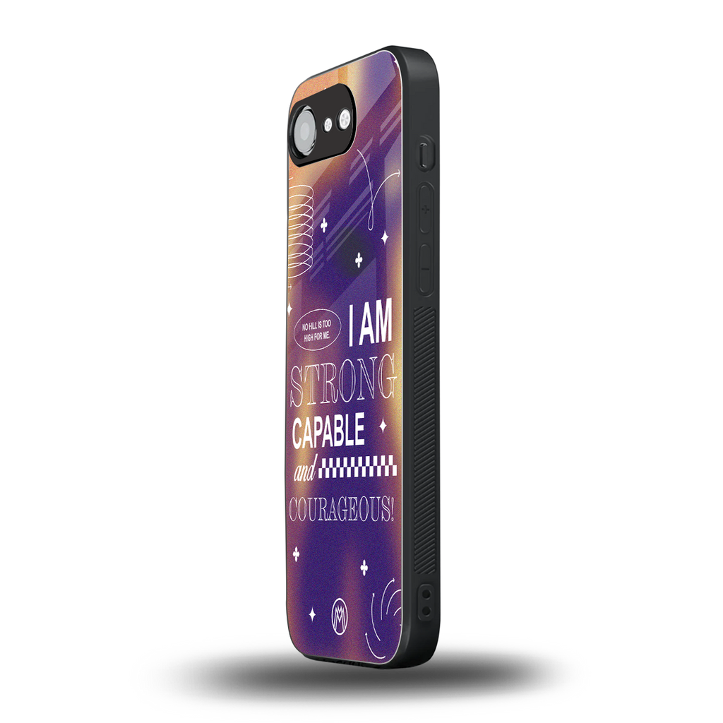 no limits back phone cover | glass case for iphone 16e