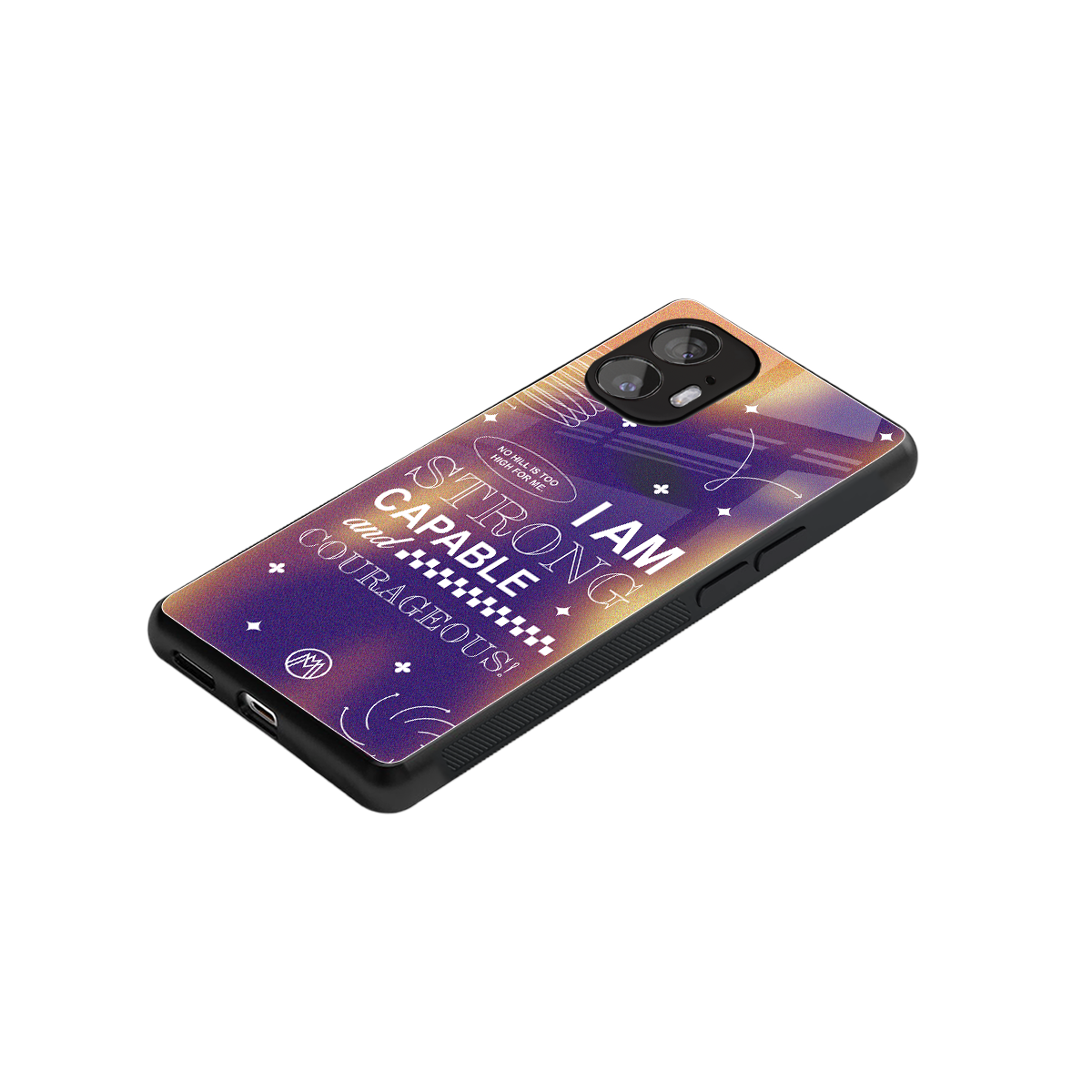 no limits back phone cover | glass case for nothing phone 2