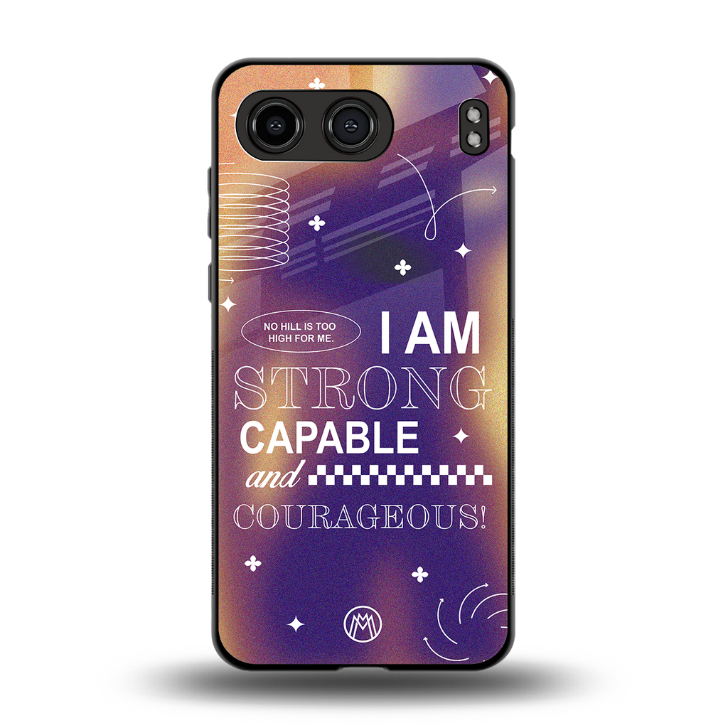 no limits back phone cover | glass case for oneplus nord 4