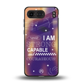 no limits back phone cover | glass case for oneplus nord 4