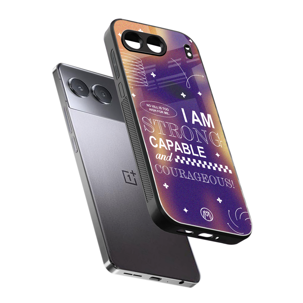 no limits back phone cover | glass case for oneplus nord 4