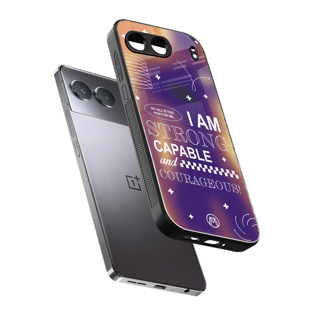 no limits back phone cover | glass case for oneplus nord 4