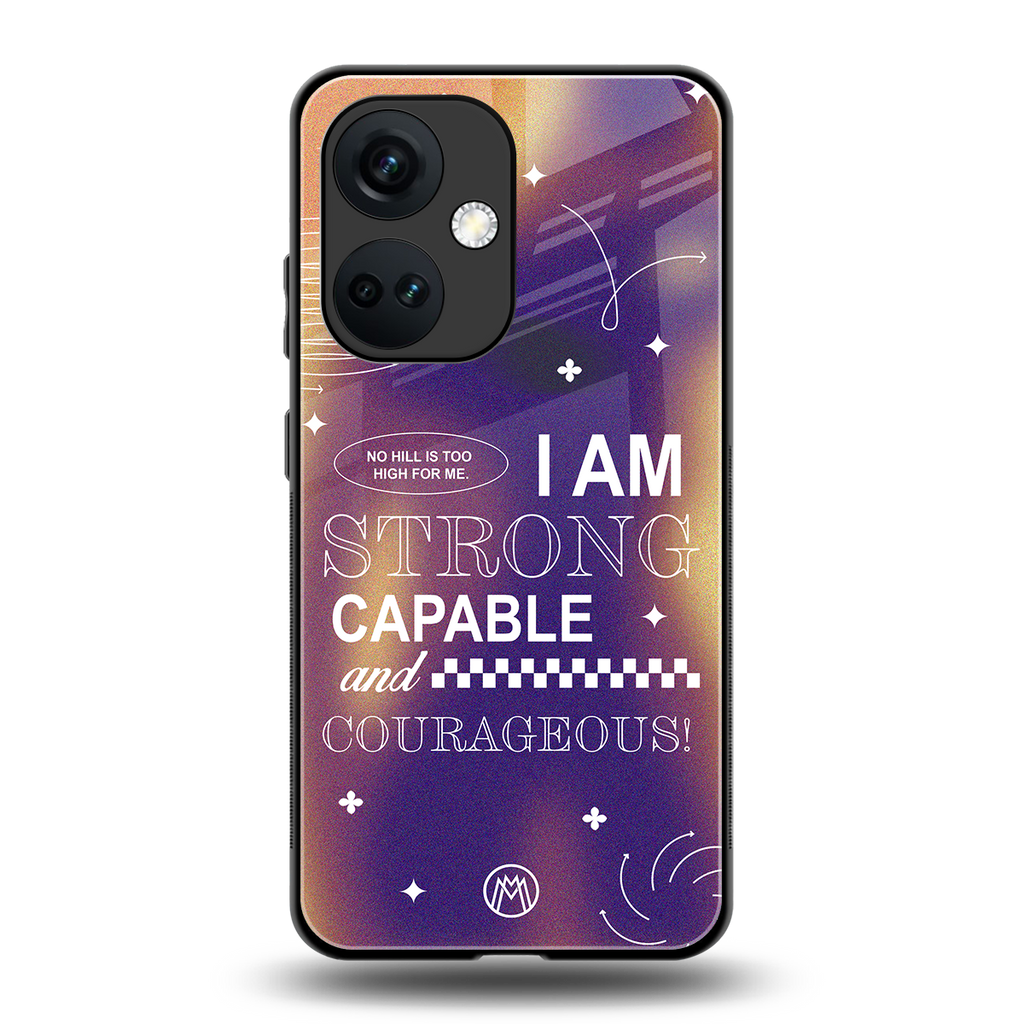 no limits back phone cover | glass case for oneplus nord ce 3