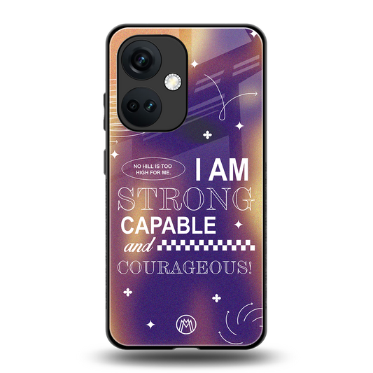 no limits back phone cover | glass case for oneplus nord ce 3
