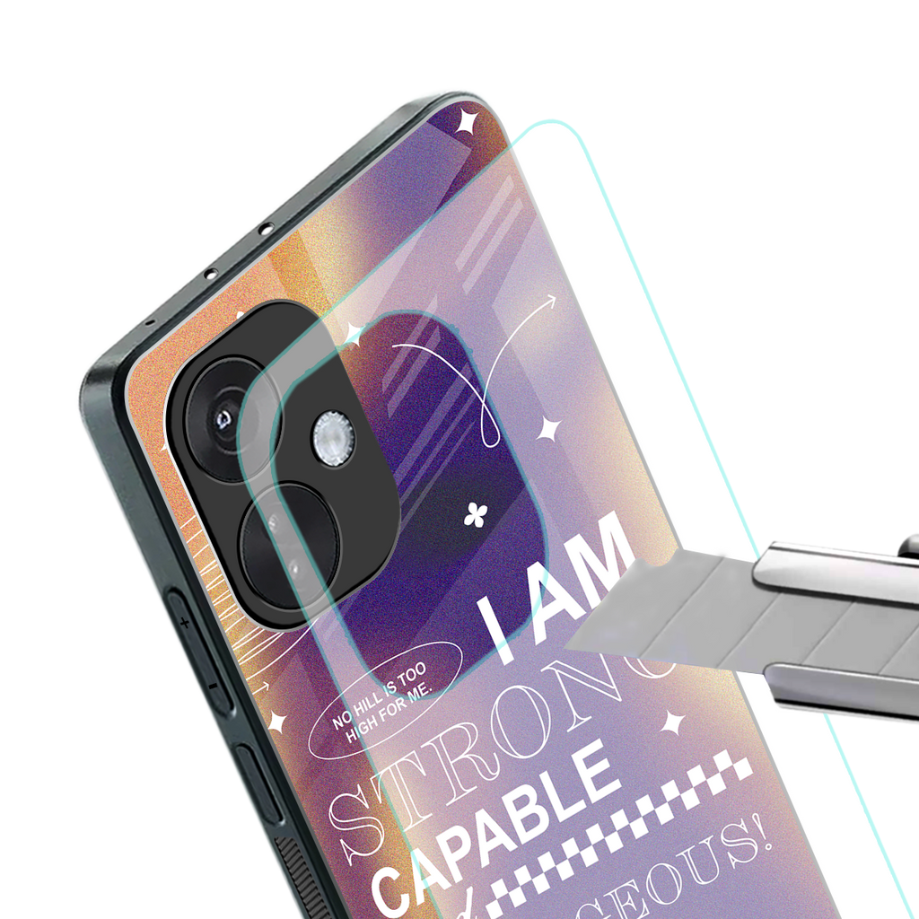 no limits back phone cover | glass case for oneplus nord ce 3