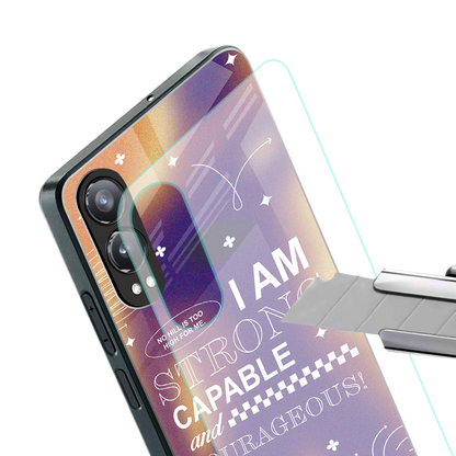 no limits back phone cover | glass case for oneplus nord ce 4 lite