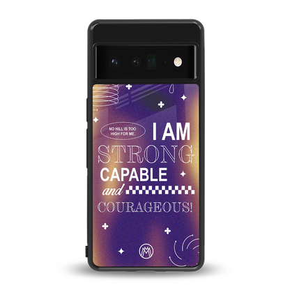 no limits back phone cover | glass case for google pixel 6 pro