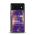 no limits back phone cover | glass case for Google Pixel 6A
