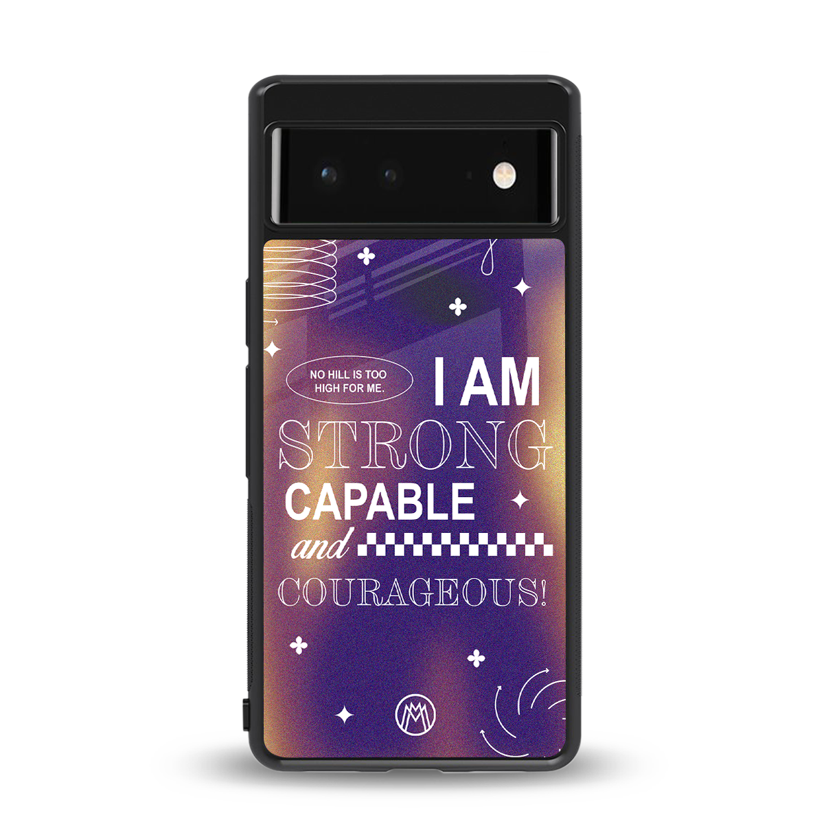 no limits back phone cover | glass case for Google Pixel 6A