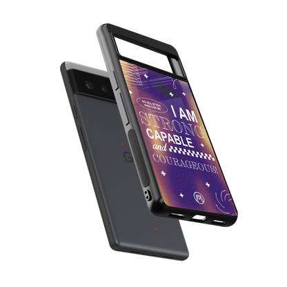 no limits back phone cover | glass case for Google Pixel 6A