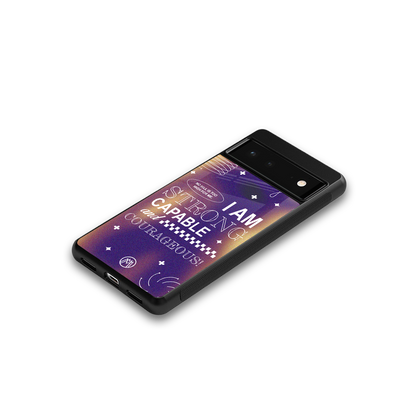 no limits back phone cover | glass case for Google Pixel 6A