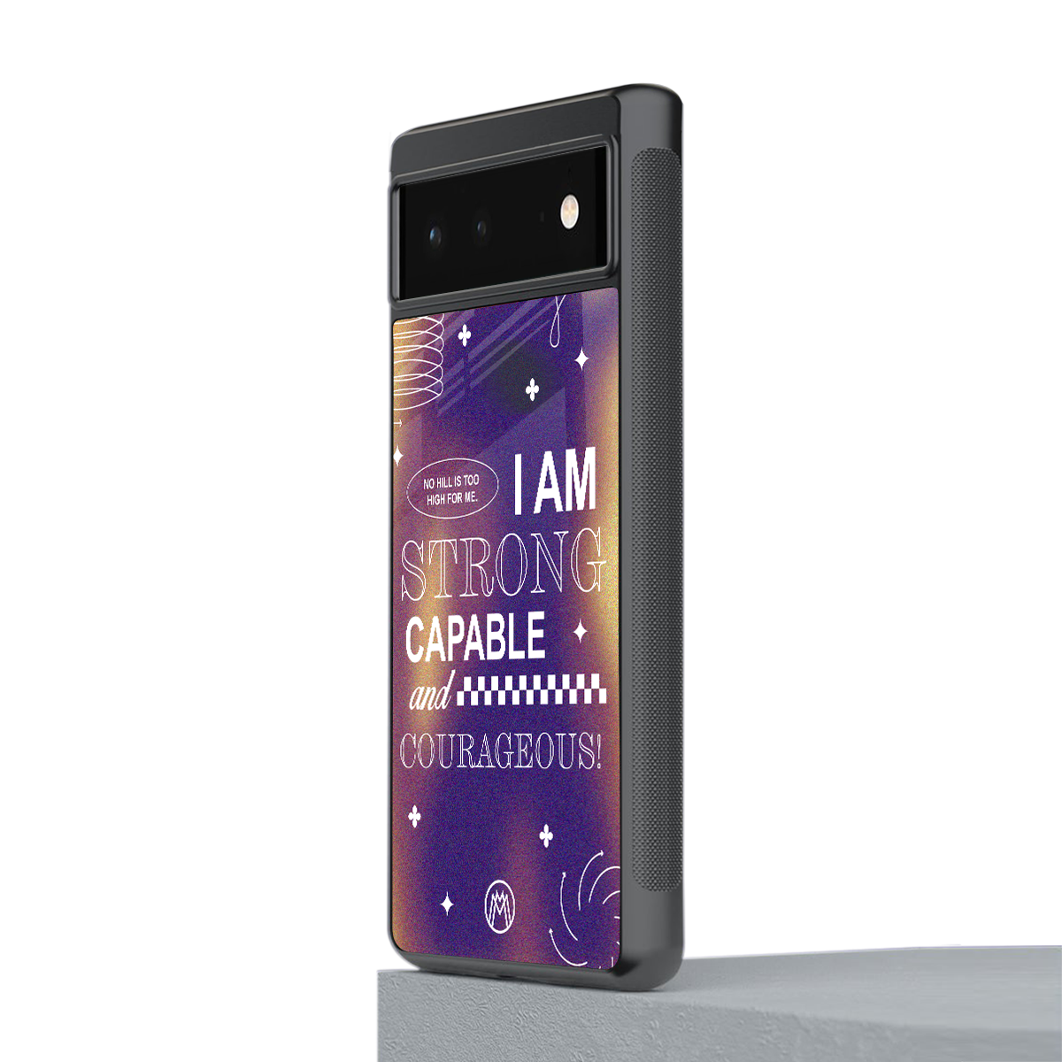 no limits back phone cover | glass case for Google Pixel 6A