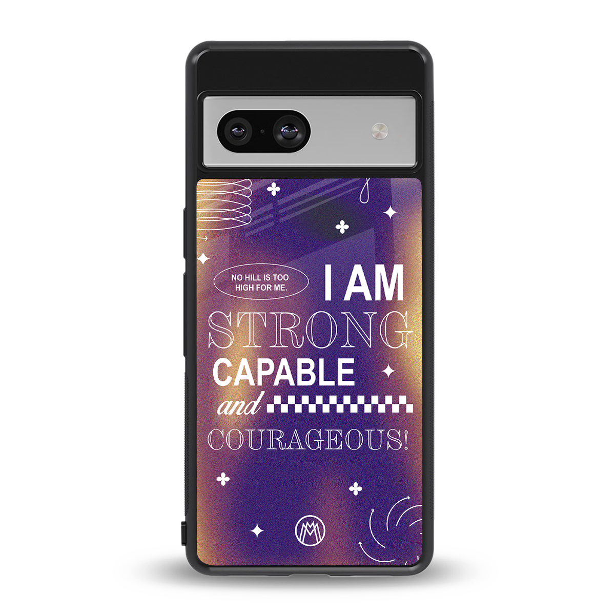 no limits back phone cover | glass case for Google Pixel 7A