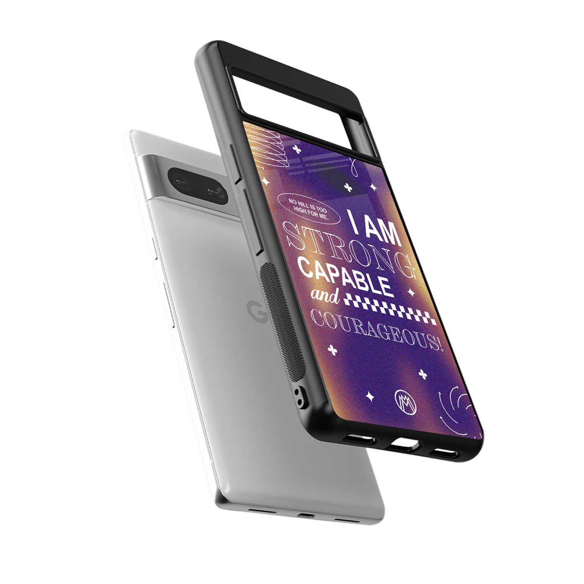 no limits back phone cover | glass case for Google Pixel 7