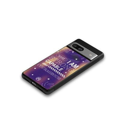 no limits back phone cover | glass case for Google Pixel 7A