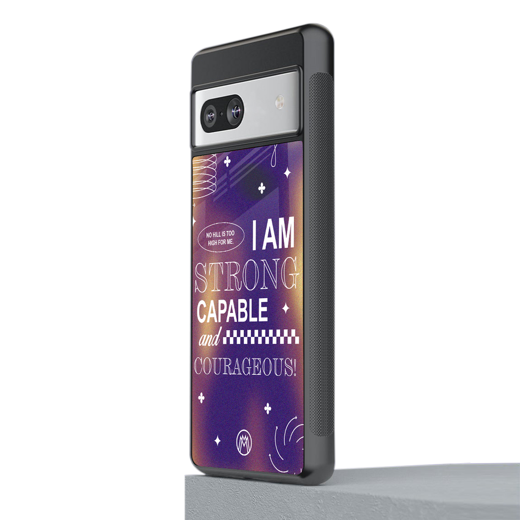 no limits back phone cover | glass case for Google Pixel 7
