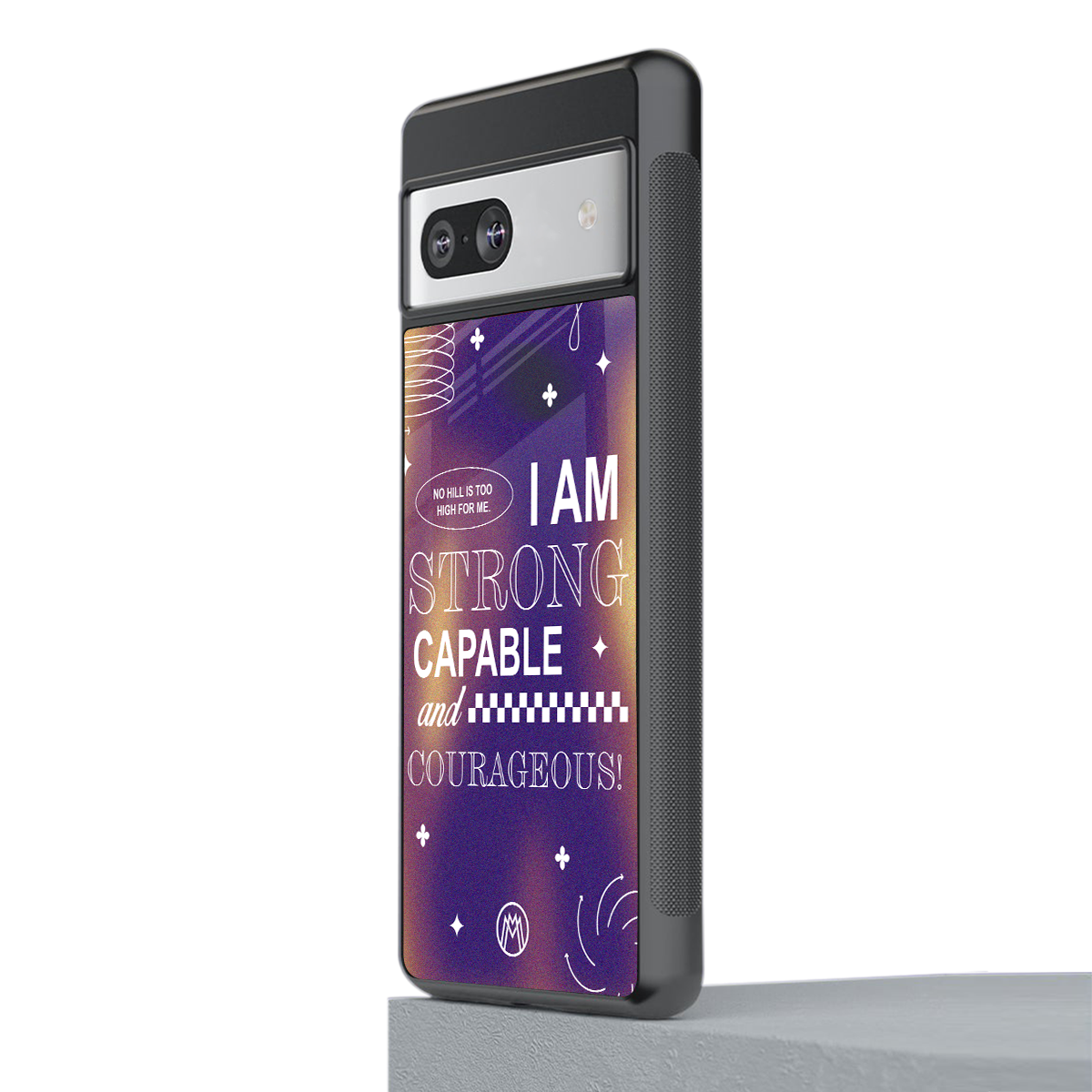 no limits back phone cover | glass case for Google Pixel 7A
