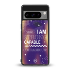 no limits back phone cover | glass case for google pixel 8 pro