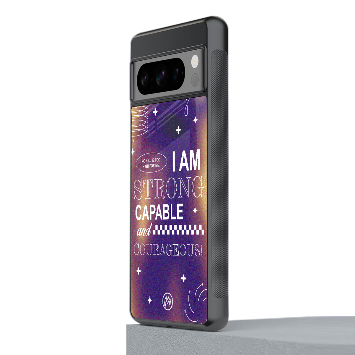 no limits back phone cover | glass case for google pixel 8 pro