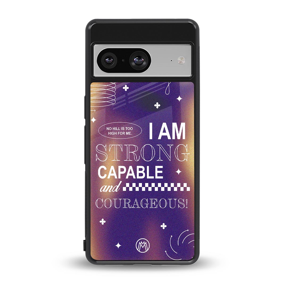 no limits back phone cover | glass case for Google Pixel 8