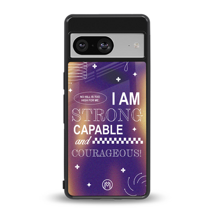 no limits back phone cover | glass case for Google Pixel 8