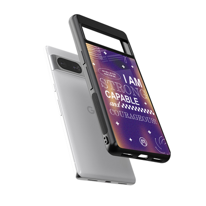 no limits back phone cover | glass case for Google Pixel 8