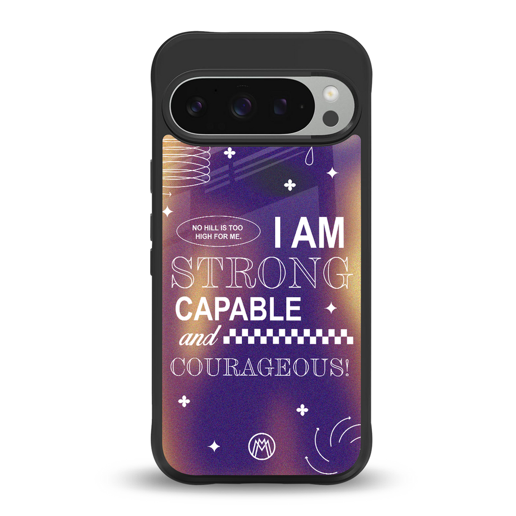 no limits back phone cover | glass case for google pixel 9 pro