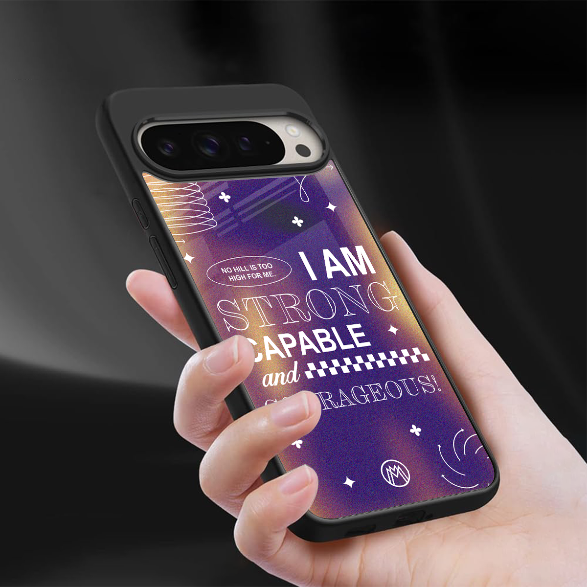 no limits back phone cover | glass case for google pixel 9 pro xl