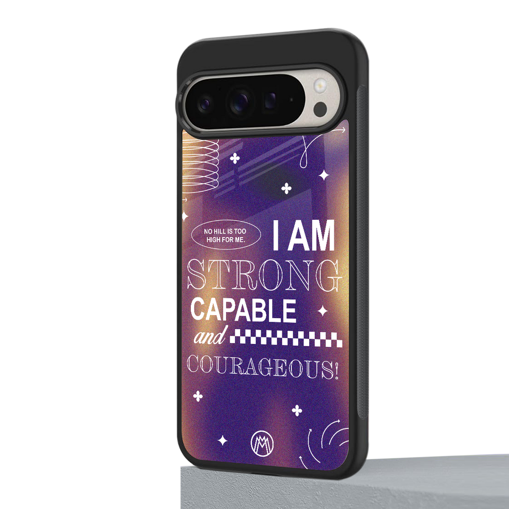 no limits back phone cover | glass case for google pixel 9 pro