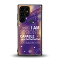 no limits back phone cover | glass case for samsung galaxy s23 ultra