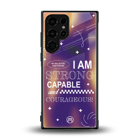 no limits back phone cover | glass case for samsung galaxy s23 ultra