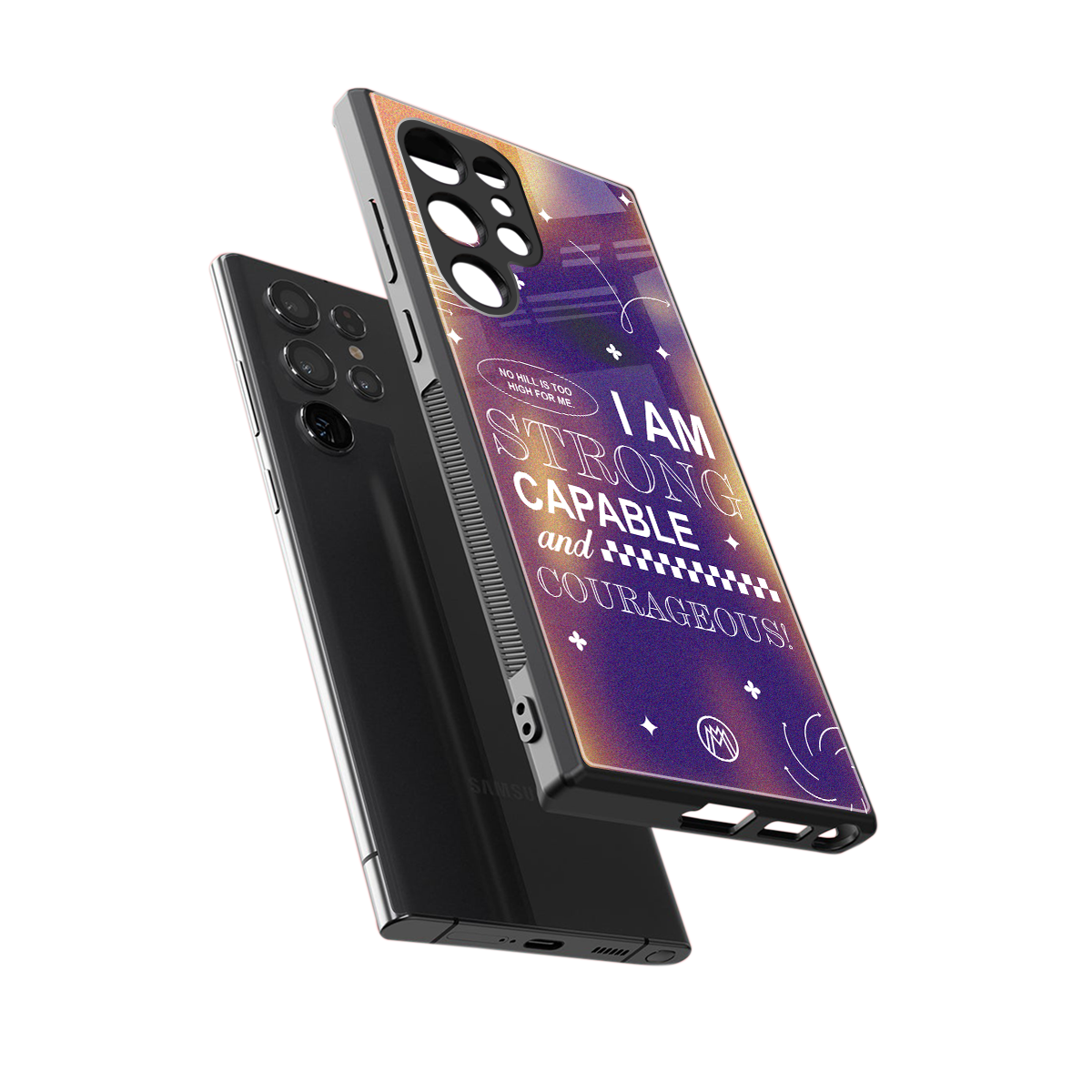 no limits back phone cover | glass case for samsung galaxy s24 ultra